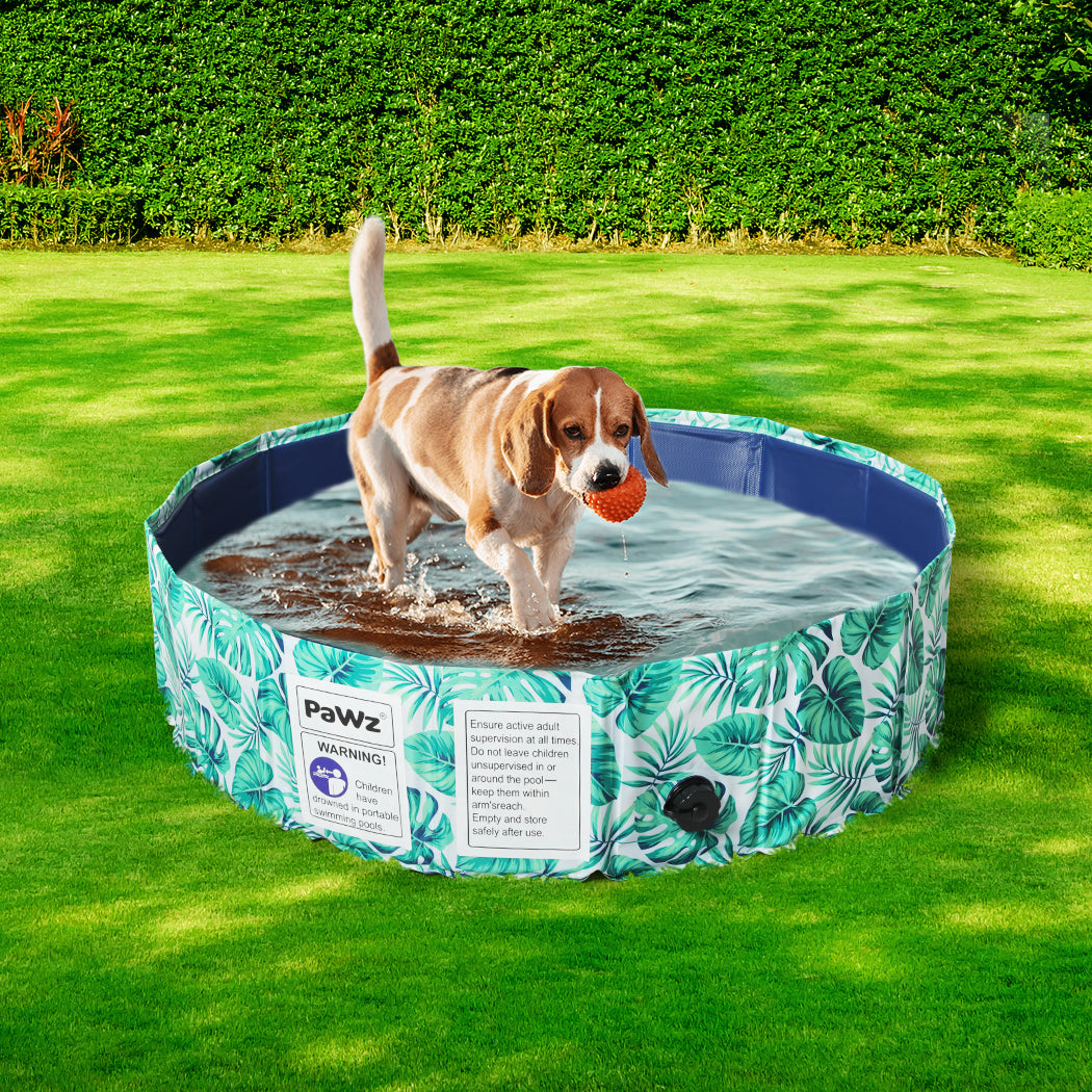 PaWz 100cm Pet Dog Swimming Pool Cat L Large-1831593096601800710