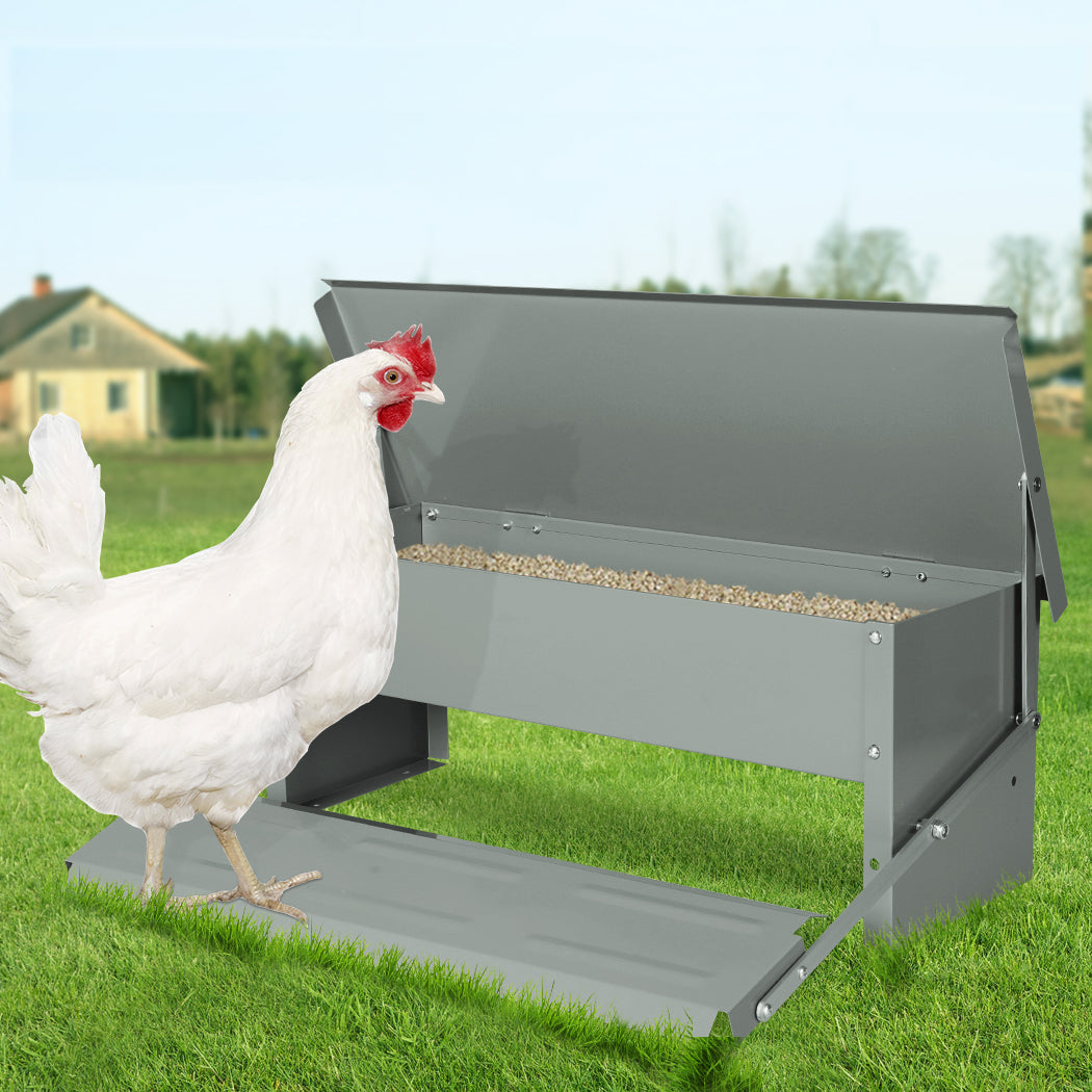 PaWz 10KG Auto Automatic Chicken Feeder-1831593085998600198