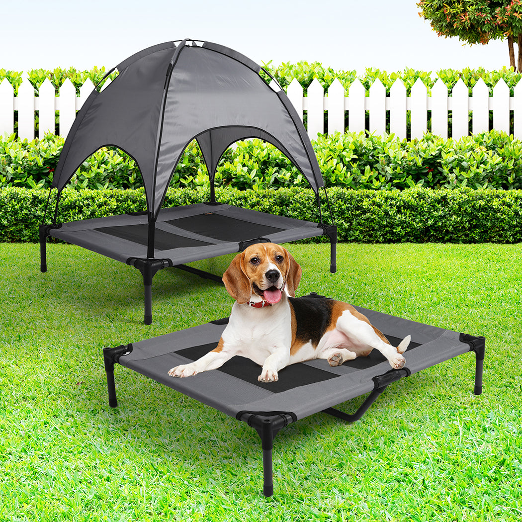 PaWz Pet Trampoline Bed Dog Cat Elevated Large-1836526651857571846