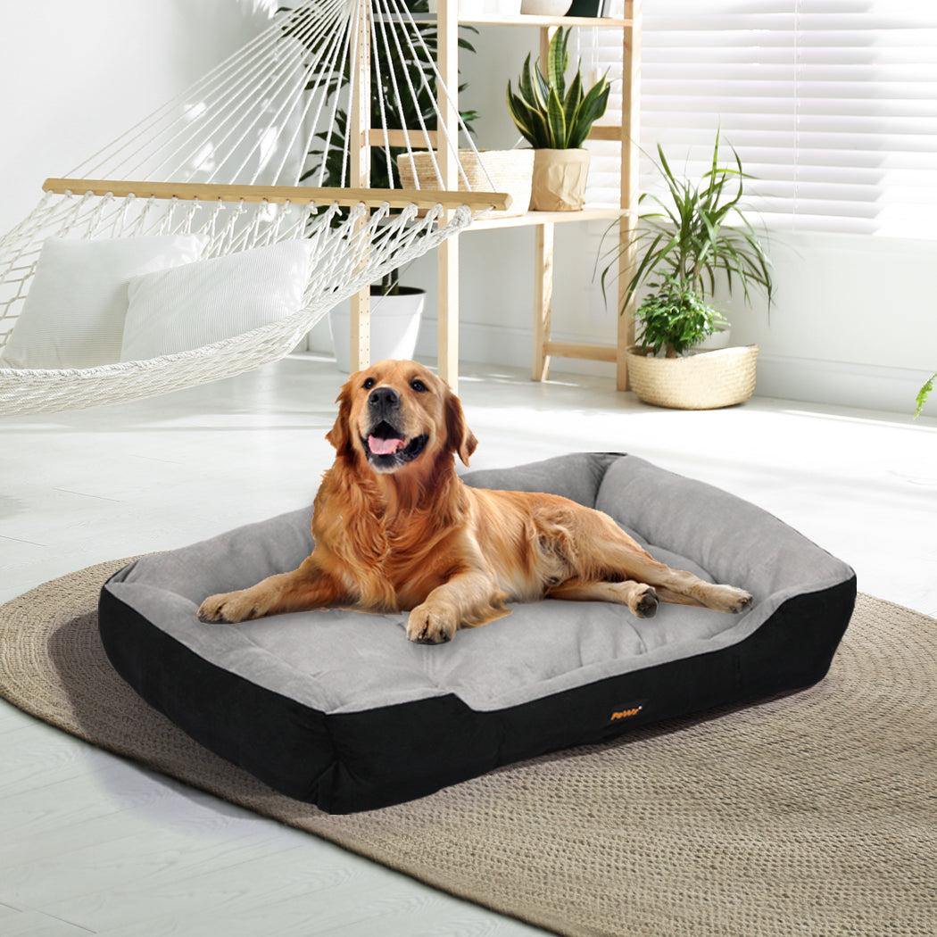 PaWz Pet Bed Dog Beds Bedding Mattress XL Black X-Large-1836526642290364422