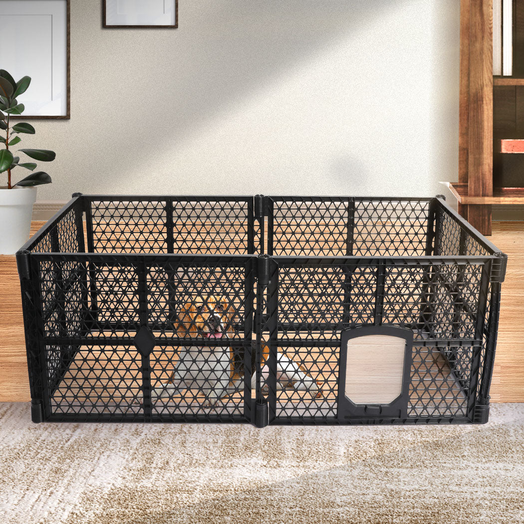 PaWz Pet Playpen Folding Dog Plastic M Medium-1836526653463990278