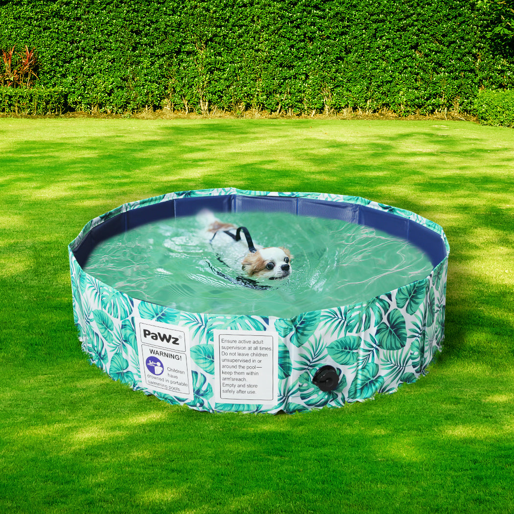 PaWz 80cm Pet Dog Swimming Pool Cat M Medium-1831593017803411462