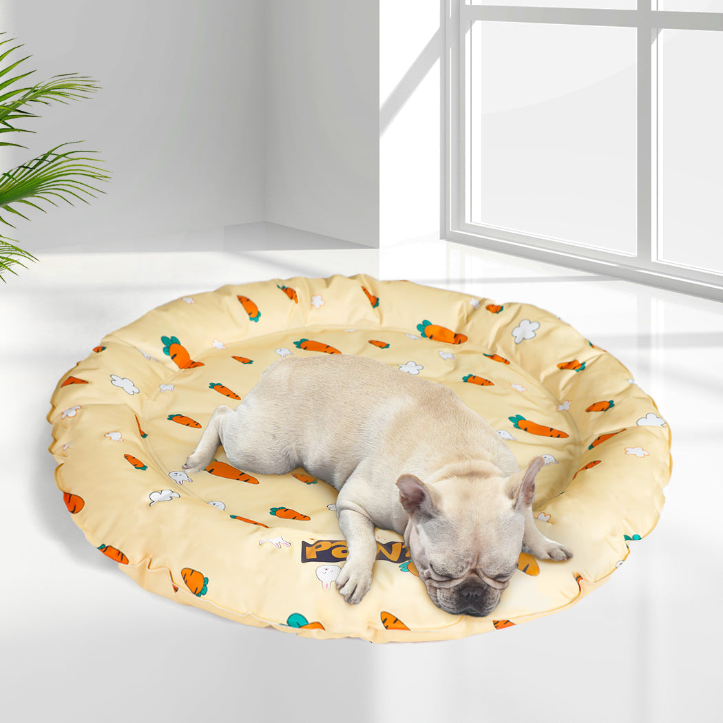 PaWz Pet Cool Gel Mat Cat Bed Dog Bolster L Large-1831593084488650758