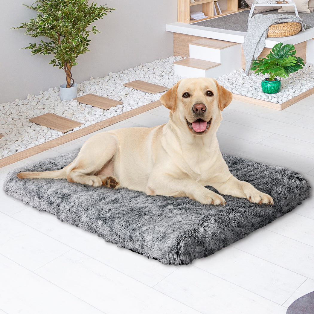 PaWz Dog Mat Pet Calming Bed Memory L Charcoal Large-1831593127564152839