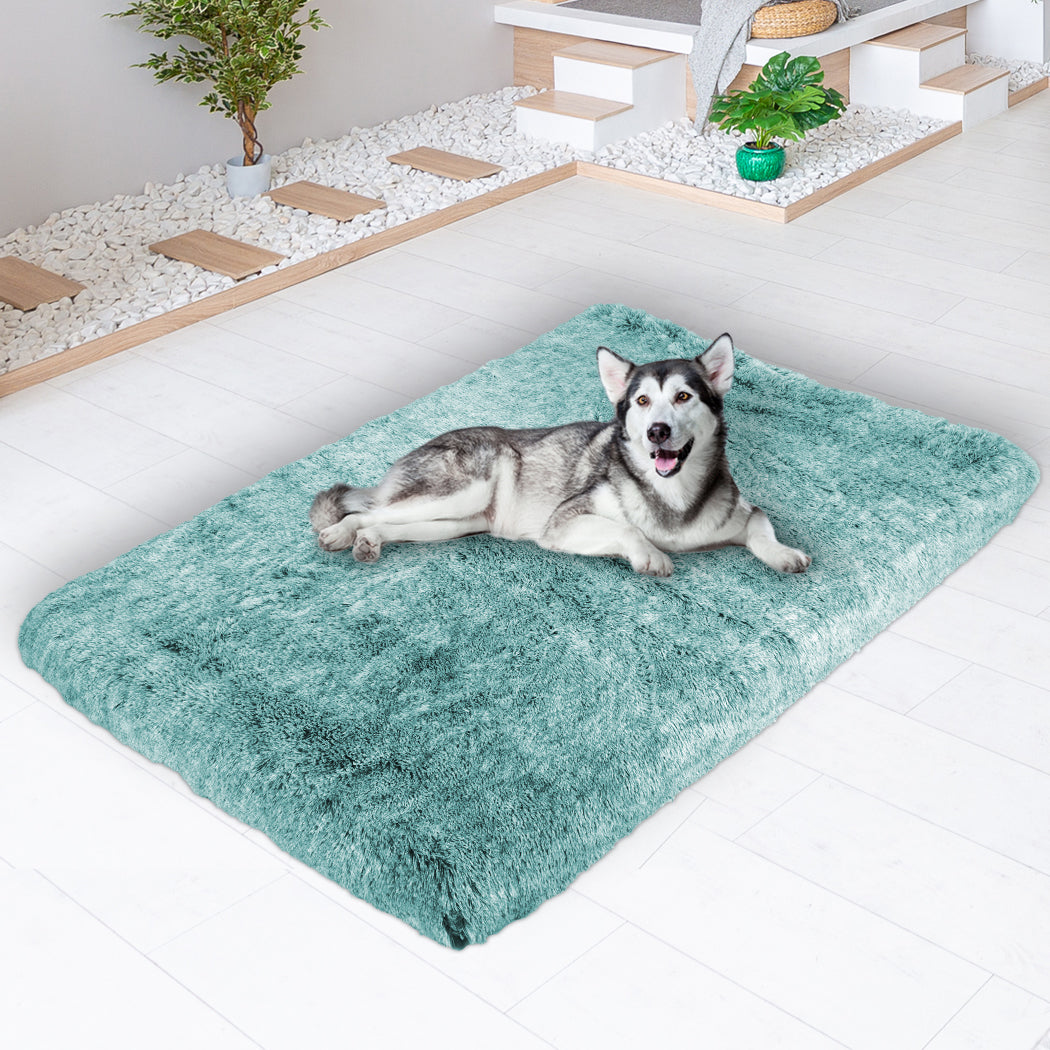 PaWz Dog Mat Pet Calming Bed Memory XXL Green XX-Large-1831593133696225287