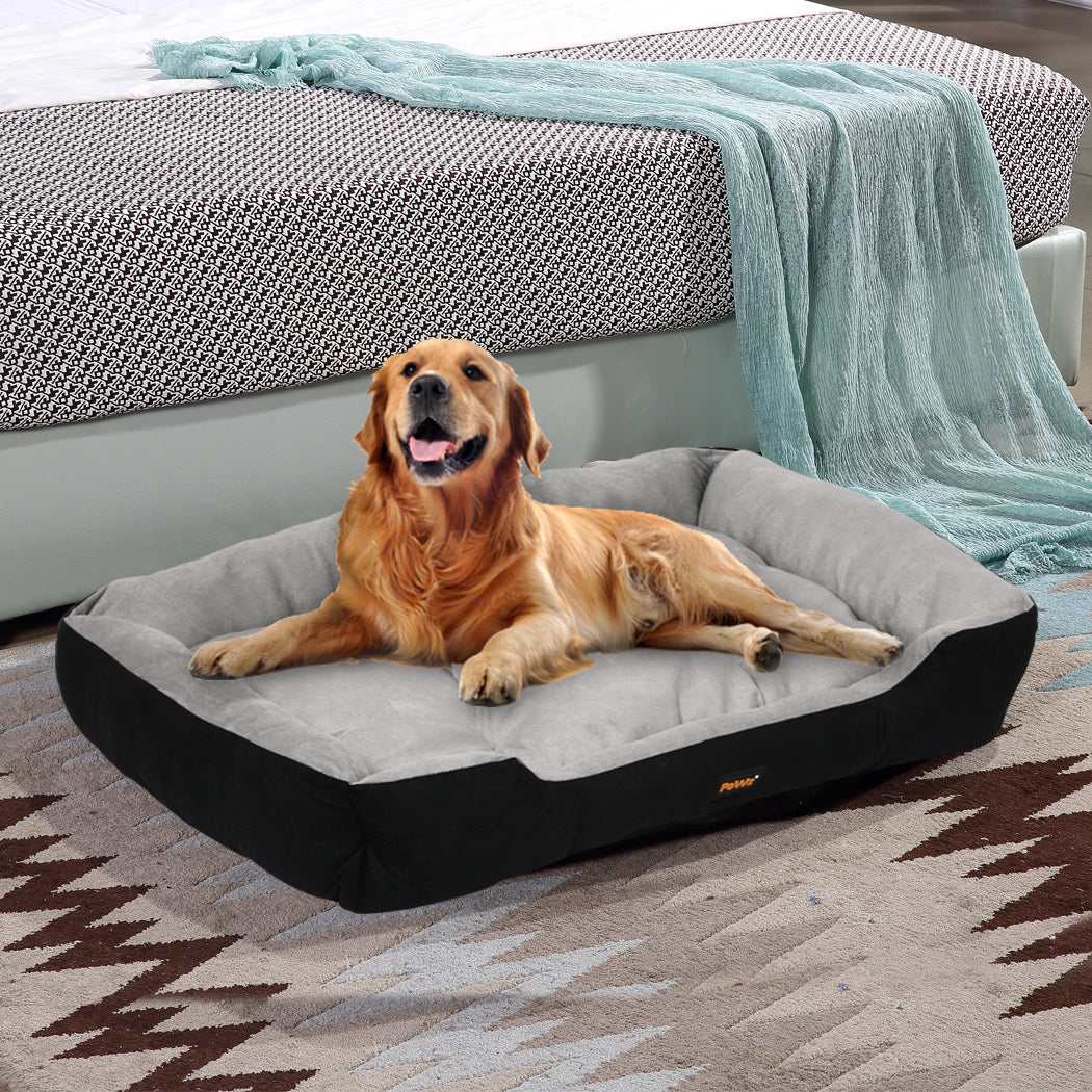 PaWz Pet Bed Dog Beds Bedding Mattress XL Black X-Large-1836526642290364423