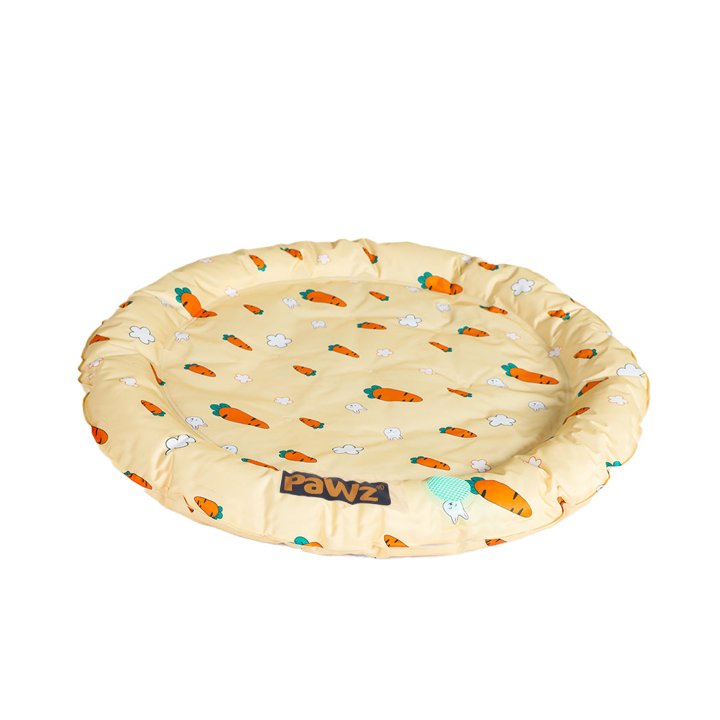 PaWz Pet Cool Gel Mat Cat Bed Dog Bolster L Large-1831593084488650752