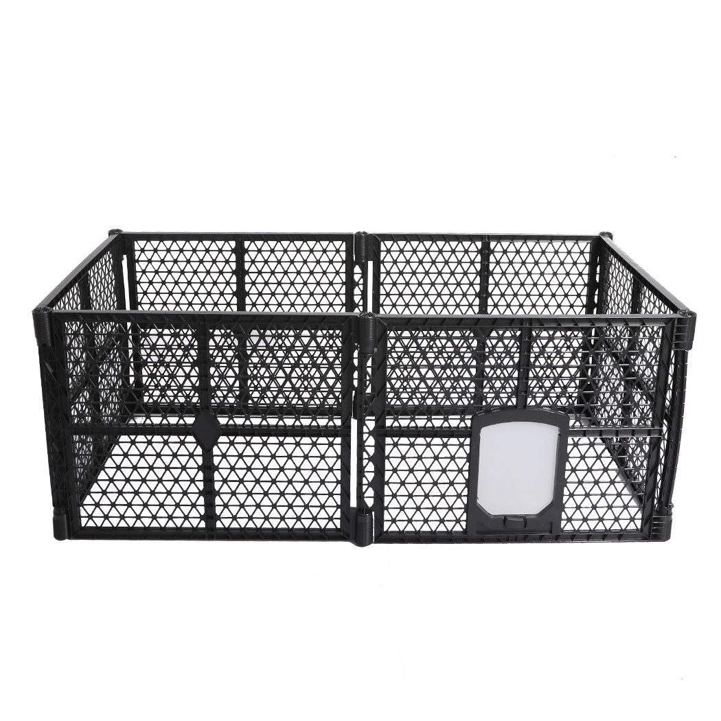 PaWz Pet Playpen Folding Dog Plastic M Medium-1836526653463990272