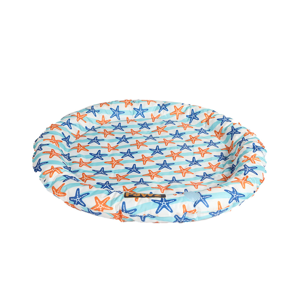 PaWz Pet Cool Gel Mat Cat Bed Dog Bolster L Large-1831593083335217152
