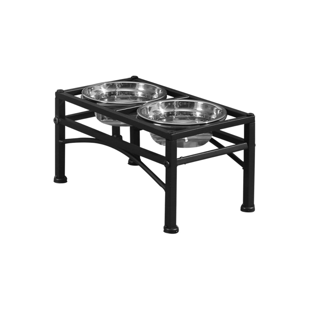 PaWz Dual Elevated Raised Pet Dog Feeder Small-1836526679640641536