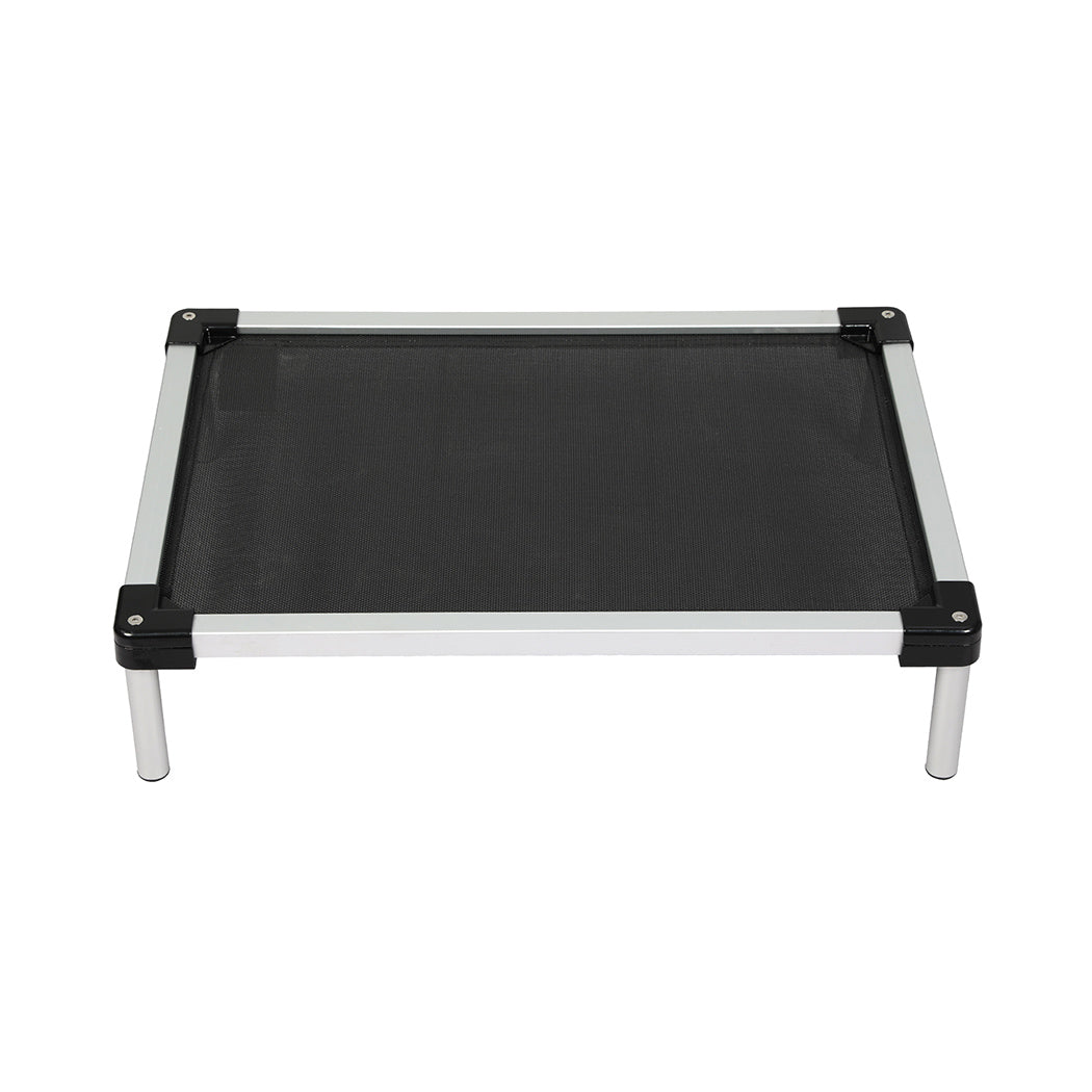 PaWz Pet Trampoline Aluminium Frame M Black Medium-1836526663882641409