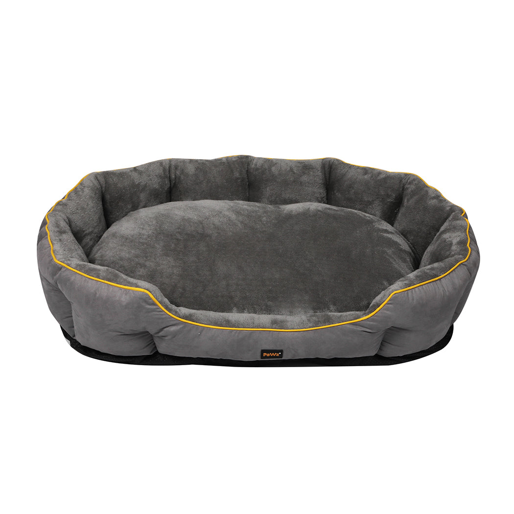 PaWz Electric Pet Heater Bed Heated XL Grey X-Large-1836526655481450497