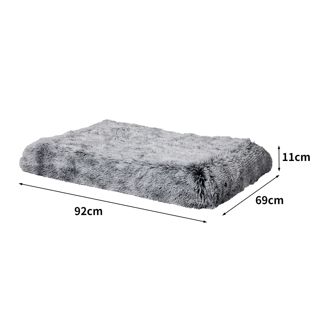 PaWz Dog Mat Pet Calming Bed Memory M Cover Charcoal Medium-1831593107746066434