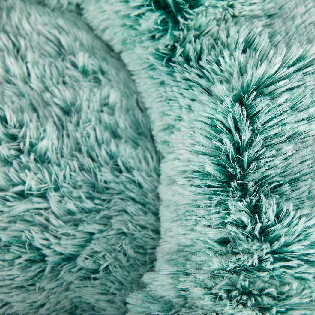 PaWz Pet Bed Cat Dog Donut Nest Calming XL Teal X-Large-1836526648783147011