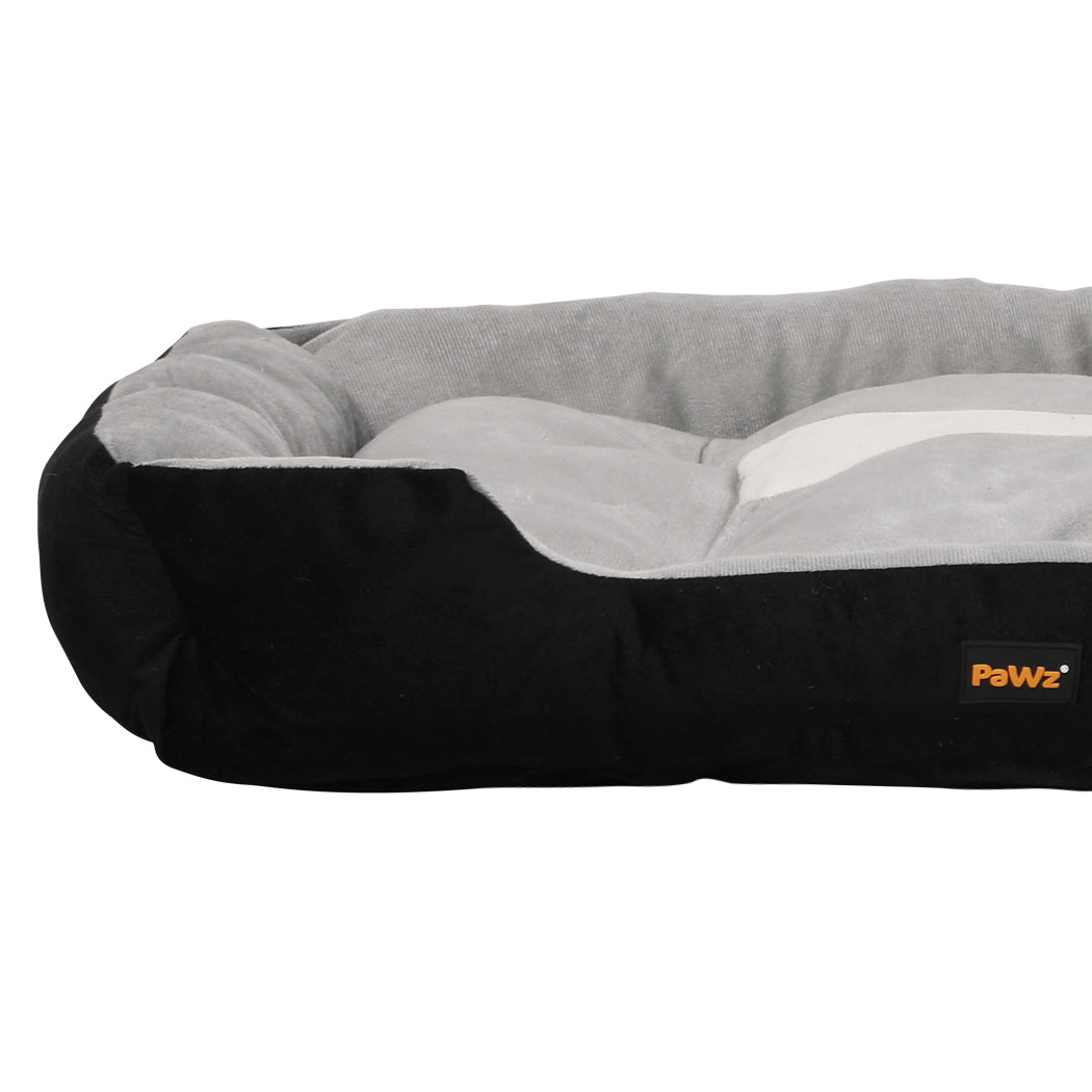 PaWz Pet Bed Dog Beds Bedding Mattress XL Black X-Large-1836526642290364419