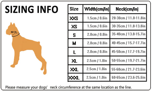 True Love Heavy Duty Reflective Dog Collar - Purple, 2XL-1831155611958644738
