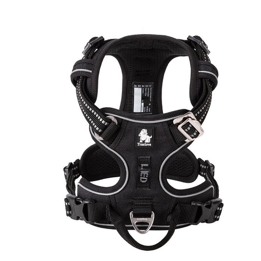 True Love No Pull Explosion Proof Dog Harness - Black, XS-1831155628886855681