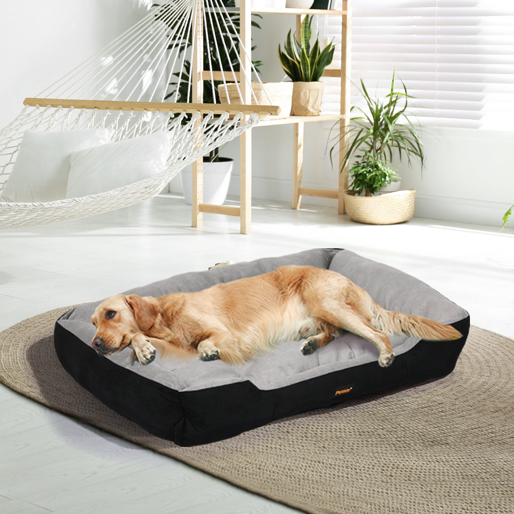 PaWz Pet Bed Dog Beds Bedding Mattress XXL Black XX-Large-1836526642579771398