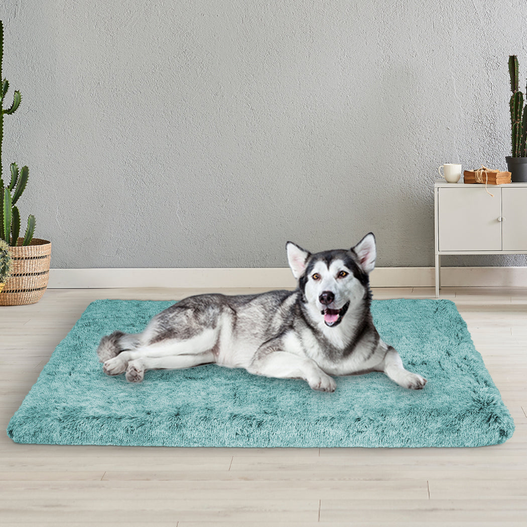 PaWz Dog Mat Pet Calming Bed Memory XL Green X-Large-1831593124753969158