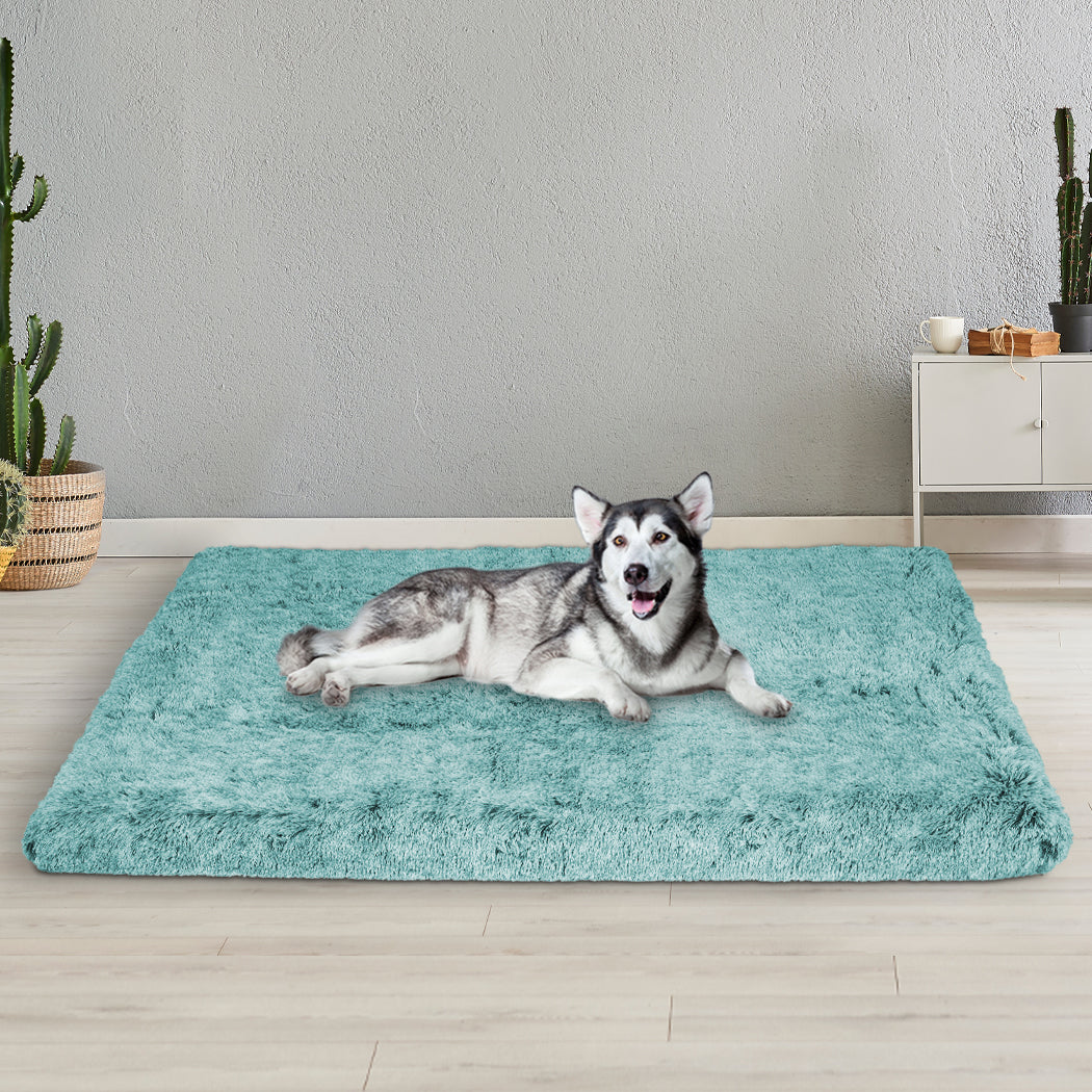 PaWz Dog Mat Pet Calming Bed Memory XXL Green XX-Large-1831593133696225286