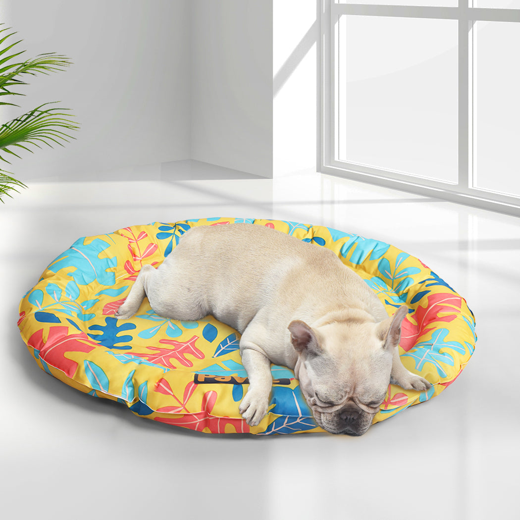 PaWz Pet Cool Gel Mat Cat Bed Dog Bolster L Large-1831593087693099014