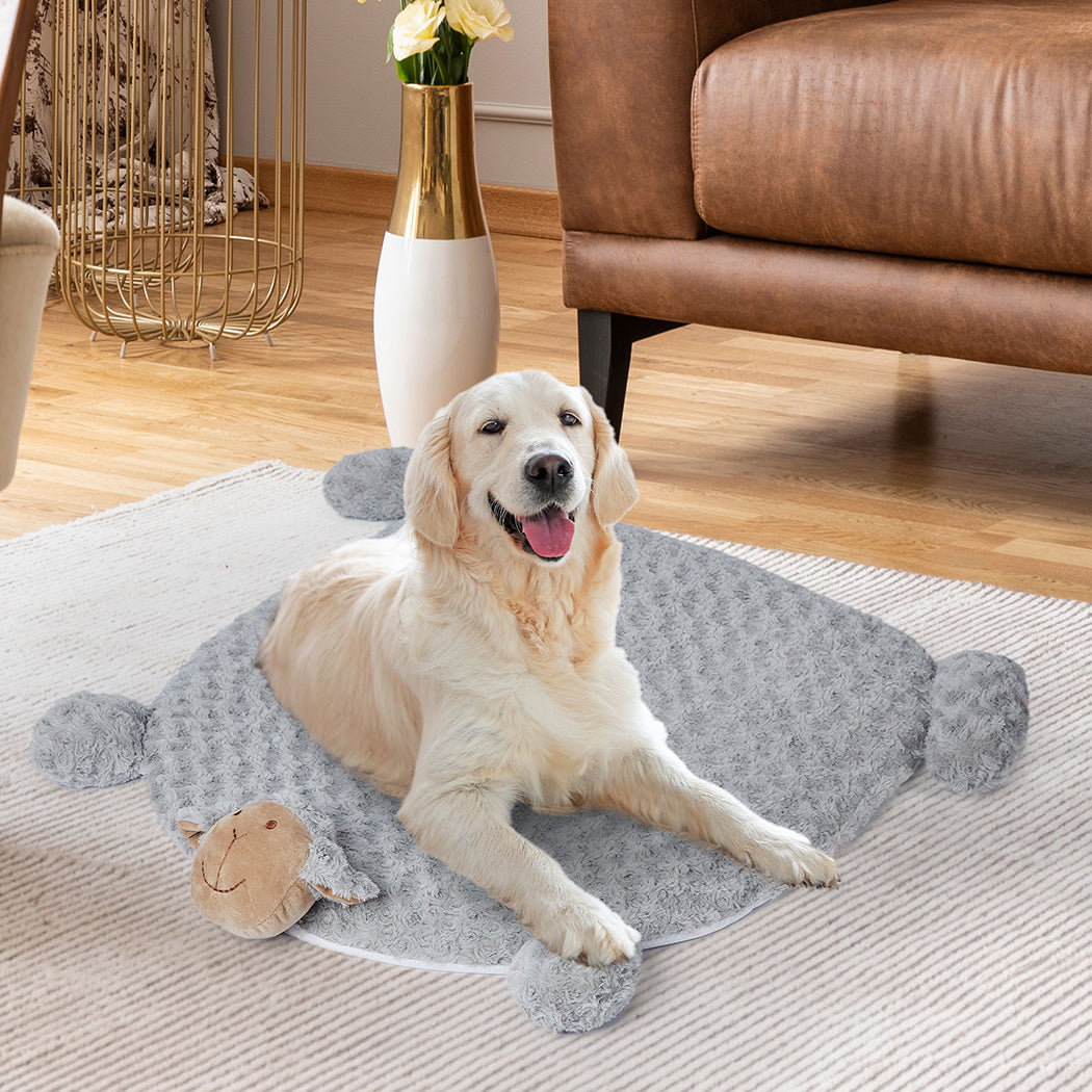 PaWz Pet Bed Cat Calming Bed Dog Squeaky M Grey Medium-1831592953727029254