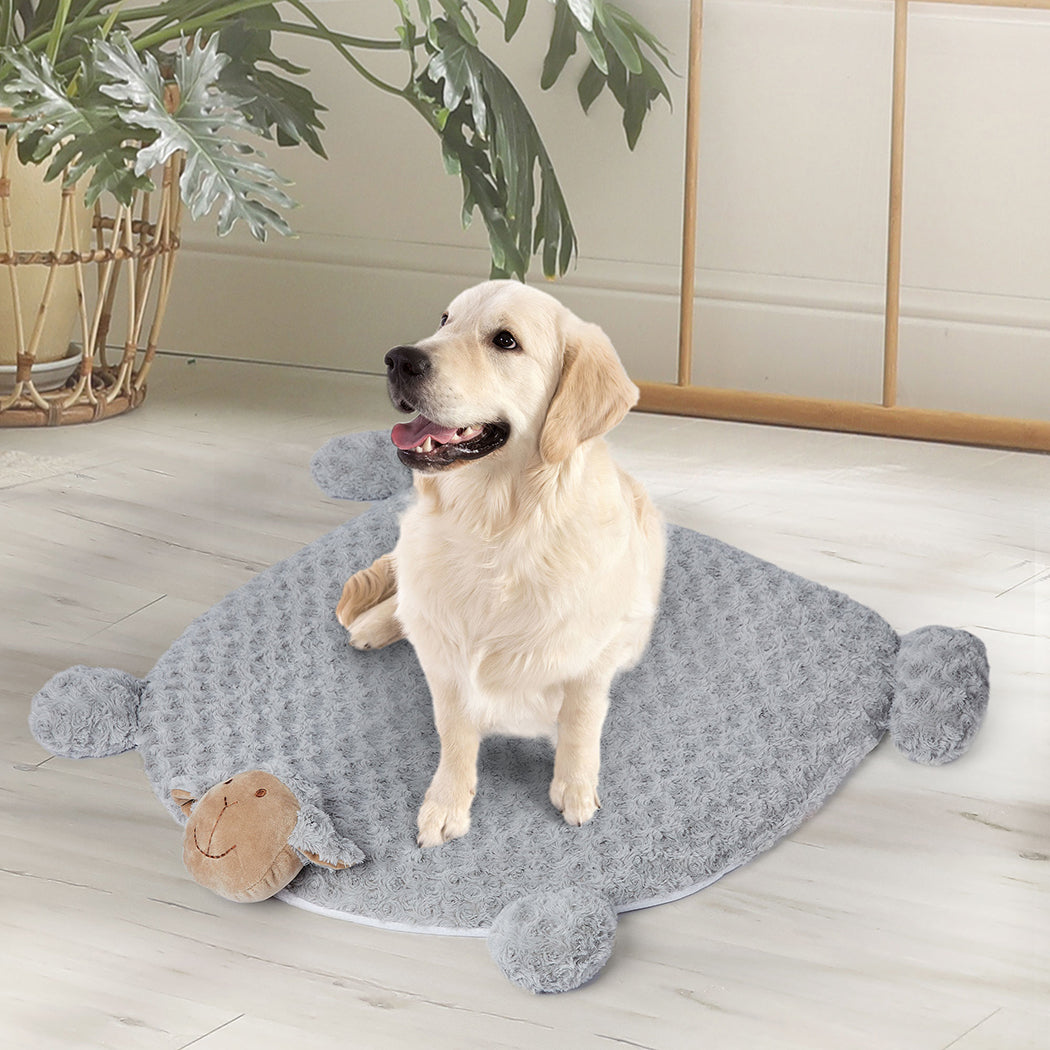 PaWz Pet Bed Cat Calming Bed Dog Squeaky M Grey Medium-1831592953727029255