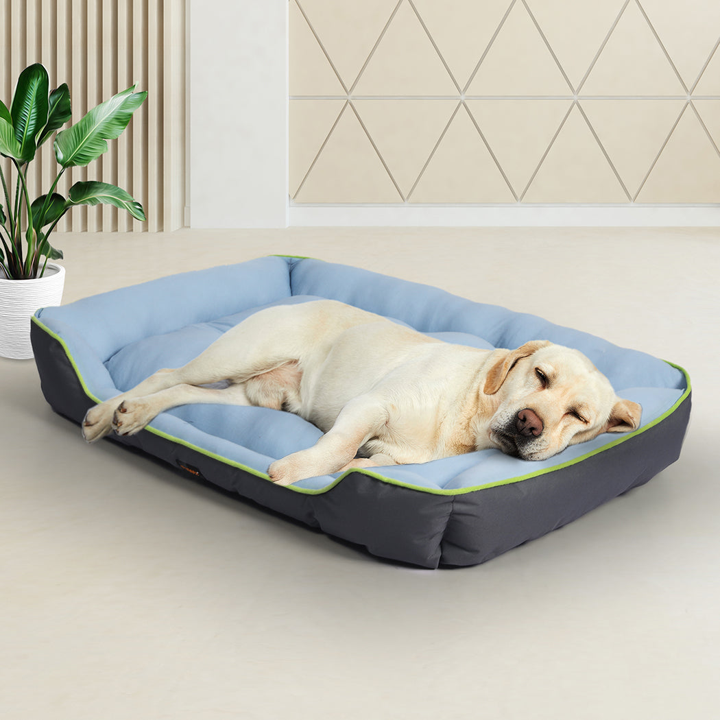 PaWz Pet Cooling Bed Sofa Mat Bolster Single-1831593085268791303