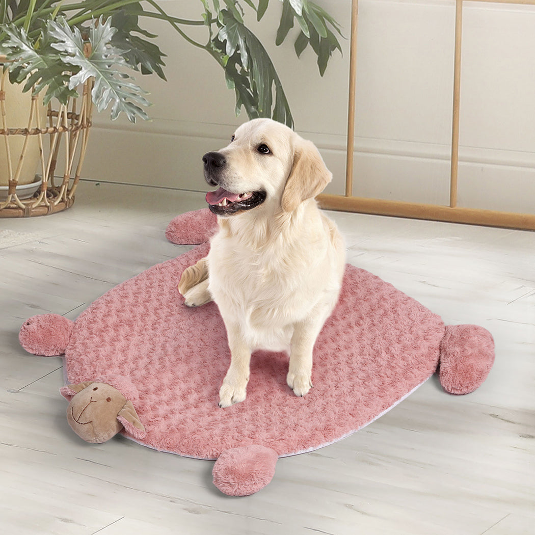 PaWz Pet Bed Cat Calming Beds Dog Squeaky L Pink Large-1831592969497612295