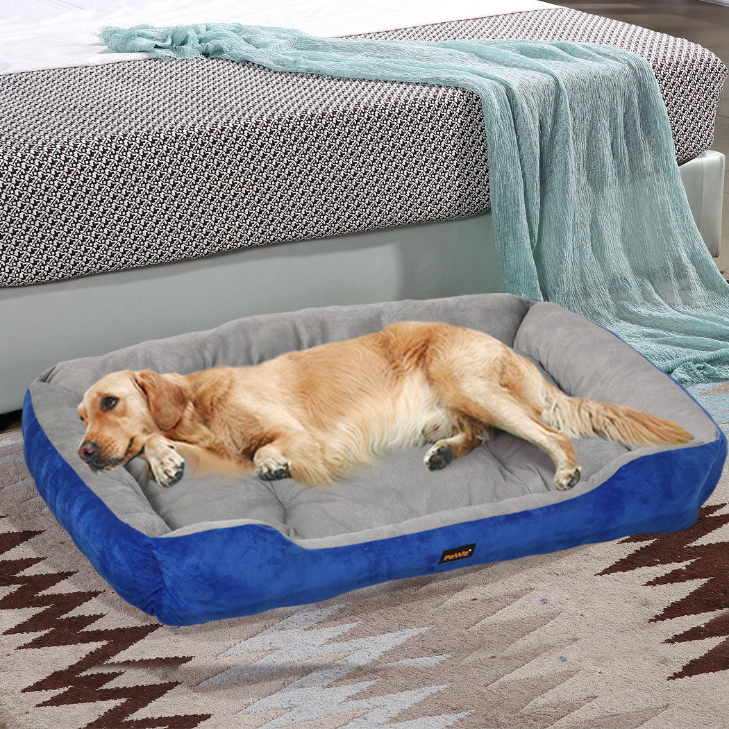 PaWz Pet Bed Dog Beds Bedding Mattress XXL Navy XX-Large-1836526642764320775
