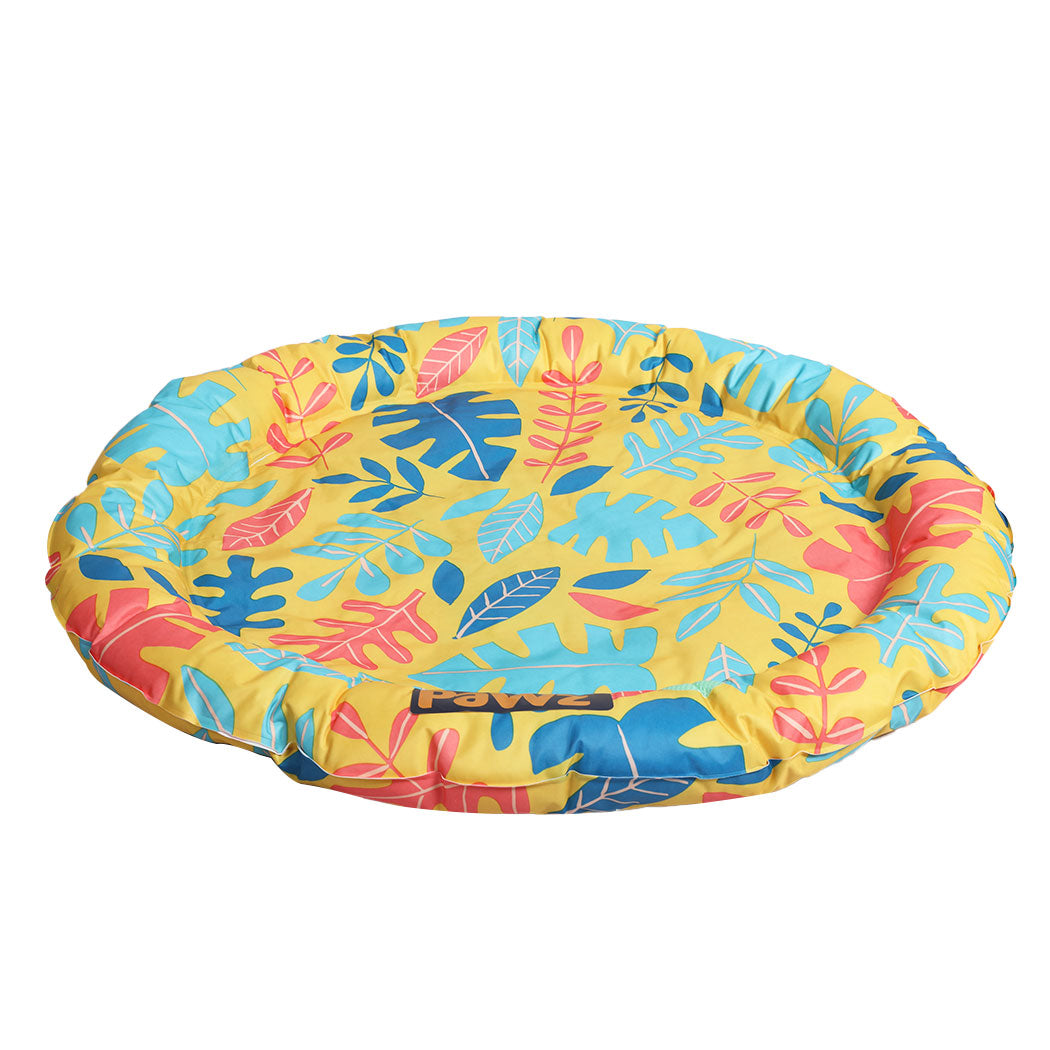 PaWz Pet Cool Gel Mat Cat Bed Dog Bolster L Large-1831593087693099008