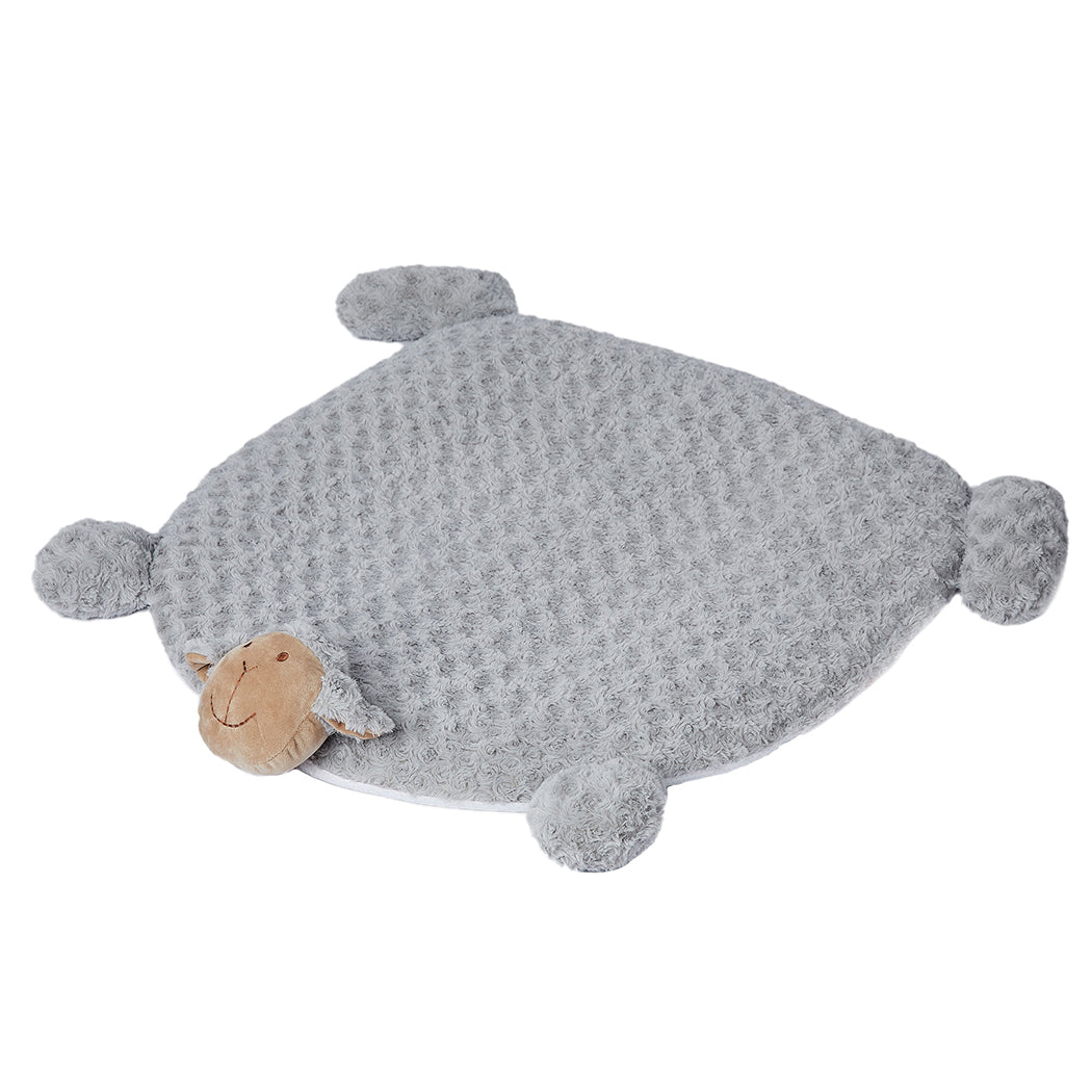 PaWz Pet Bed Cat Calming Bed Dog Squeaky M Grey Medium-1831592953727029248