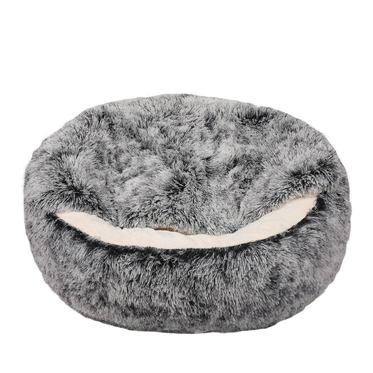 PaWz Pet Dog Calming Bed Warm Soft Plush XL X-Large-1836526655628251137