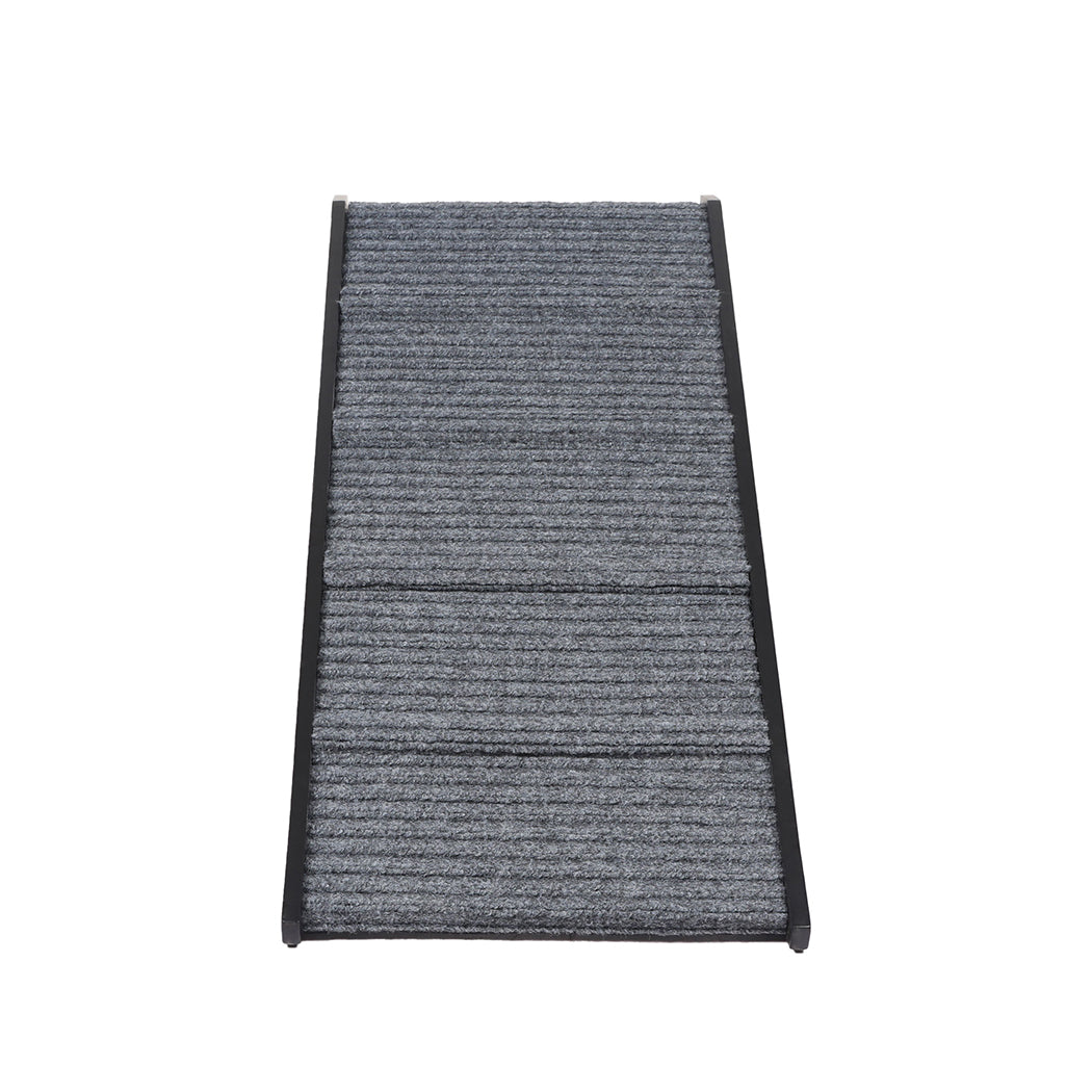 PaWz Adjustable Dog Ramp Height Stair Black-1831593090549420033