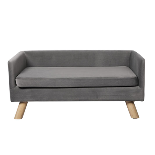 PaWz Pet Sofa Bed Dog Warm Soft Lounge Grey-1836526657125617665