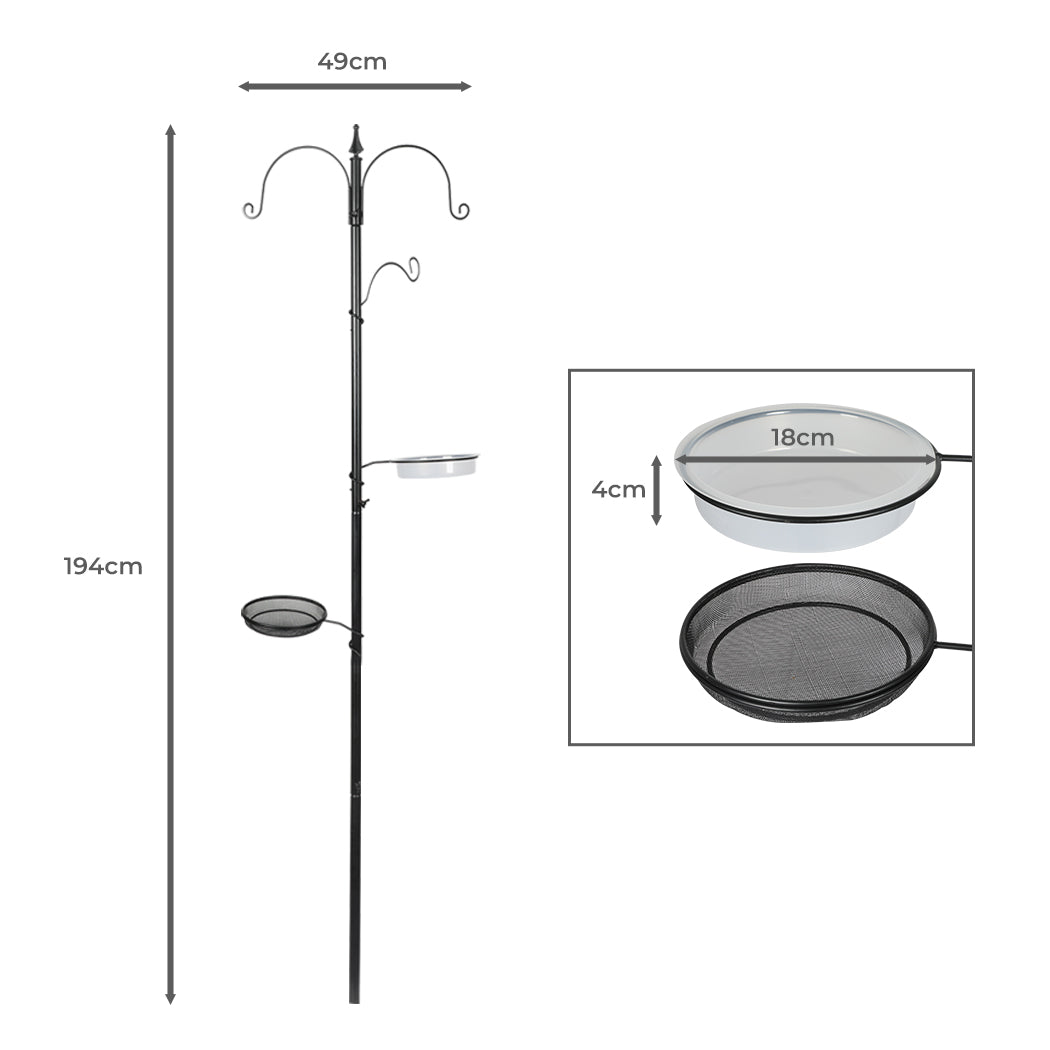PaWz Metal Bird Feeder Hanging Wild-1836526677325385730