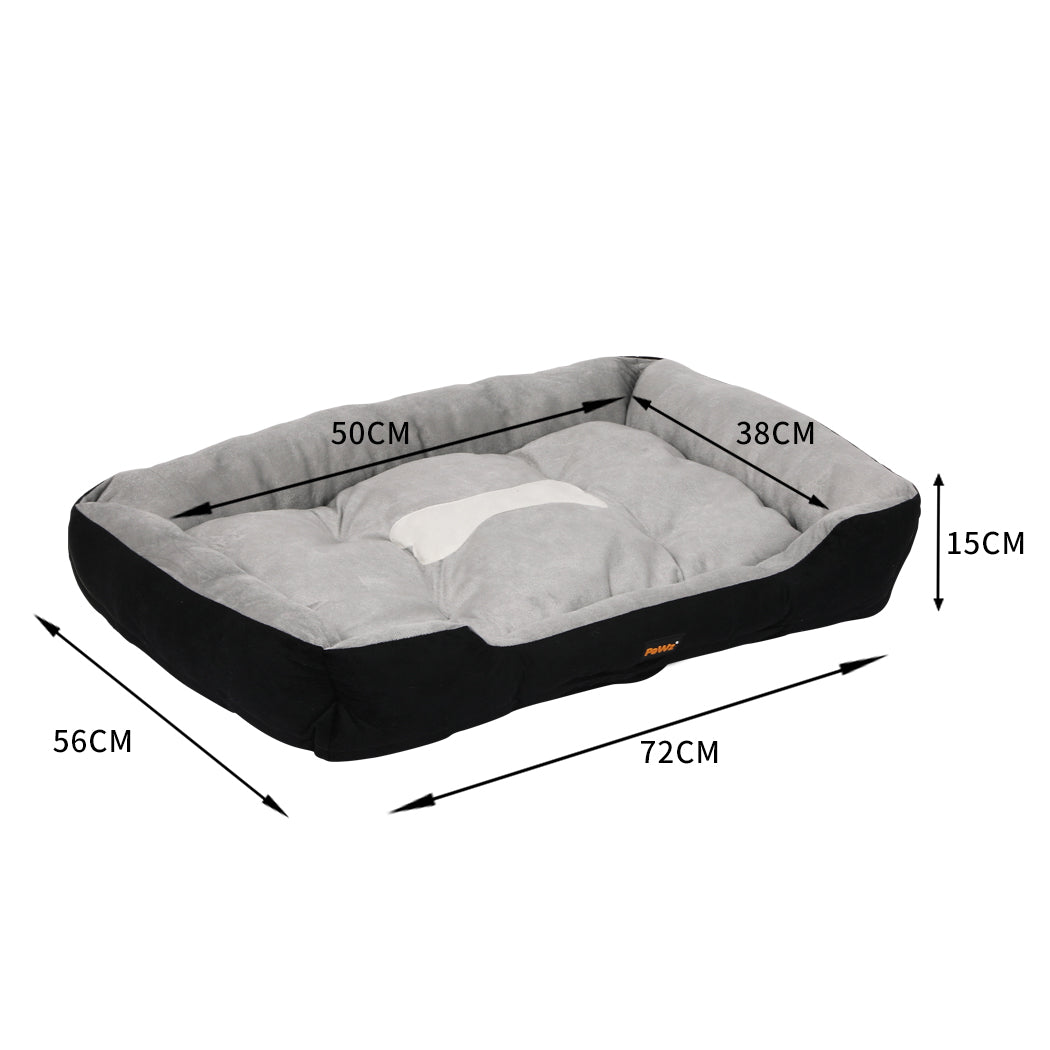 PaWz Pet Bed Dog Beds Bedding Mattress M Black Medium-1836526641984180226