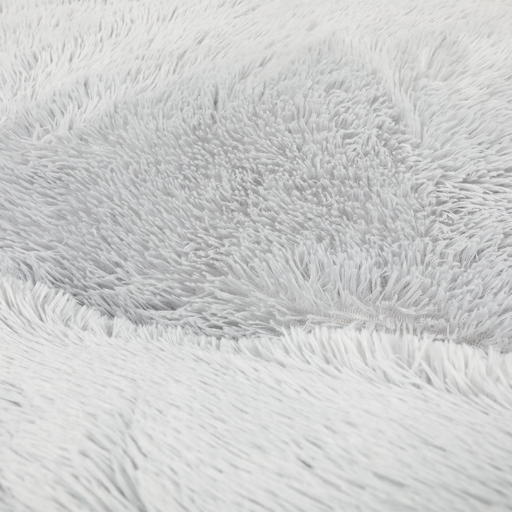 TheNapBed 1.8m Human Size Pet Bed Fluffy Grey-1836526659302461443