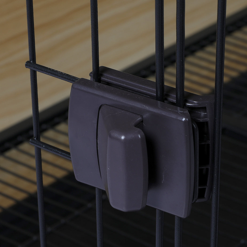 PaWz Wooden Wire Dog Kennel Side End XL X-Large-1831593140478414851